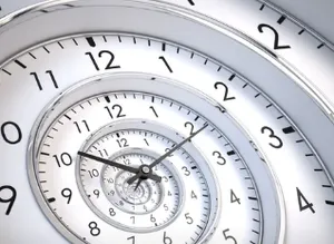 Langjährige Erfahrung und Expertise Langjährige Erfahrung dargestellt durch eine Uhr