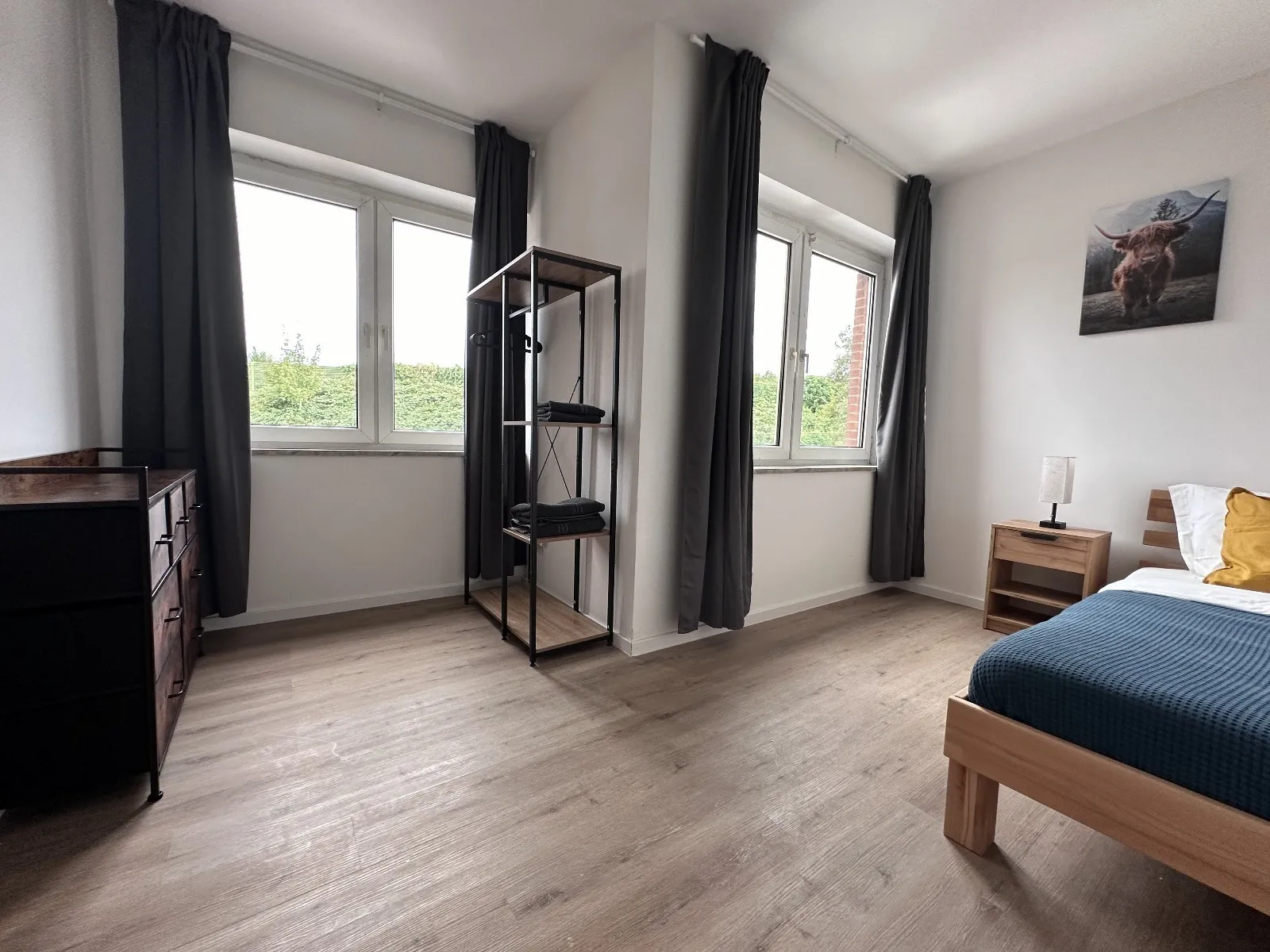 Monteurzimmer Wohn- und Schlafraum Monteurzimmer Schlaf- und Wohnraum